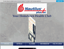 Tablet Screenshot of nautilusplusoc.com